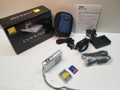 Nikon coolpix s203 complete - coolpix,