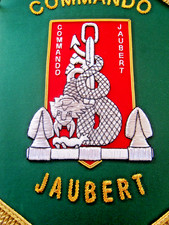 FANION (CANNETILLE) DES COMMANDOS MARINE LE COMMANDO JAUBERT