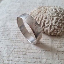 Bracelet Jonc Ancien en Argent Massif Sterling Silver Bangle