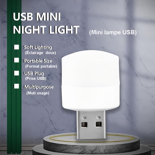 Mini veilleuse usb lampe - veilleuse,