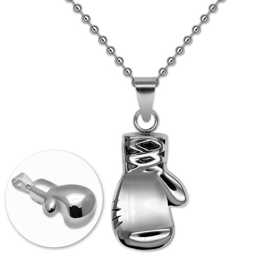 Pendentif gant boxe chaîne - gant,