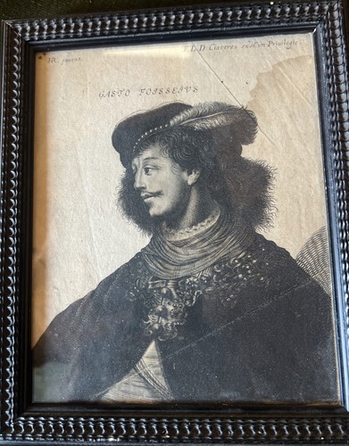 Gravure ancienne xviie antique - xviie,