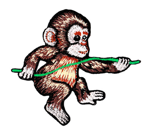 Patche écusson bébé - , singe