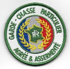 ecusson FRANCE GARDE CHASSE