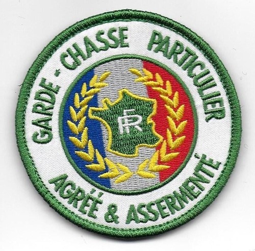 Ecusson france garde - france, chasse