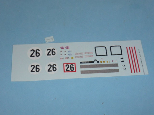 Decals ferrari 512s sefac - ferrari,