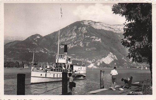 Annecy depart bateau et - depart,
