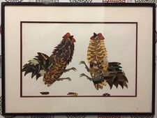 tableau aux ailes de papillons