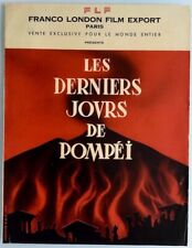 THE LAST DAYS OF POMPEI (1950) MARCEL L'HERBIER - FRENCH PRESSBOOK