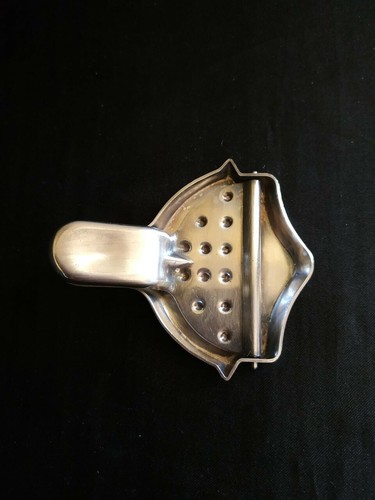 Presse citron metal argente - citron,