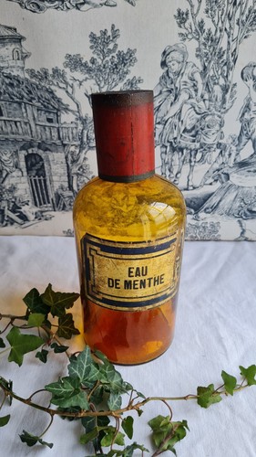 Ancien pot bocal bouteille - ancien,