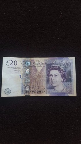 Billet livres sterling - 20,