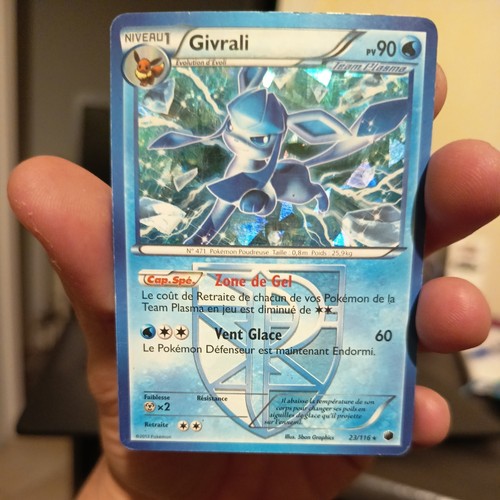 116 givrali carte pokémon - givrali,