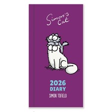2026 Simon's Cat Slim Diary Week to View by Portico Designs Ltd