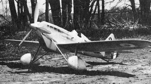 Dewoitine 510 wingspan - d-510,