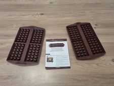 Lot 2 Moules à gaufres - Silicone - Tupperware - Très bon état Plus Fiche 