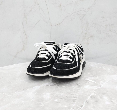 Chanel sneakers shearling - chanel,