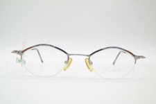 Lunettes Monture Halbrand Vintage Amor Logo 030 Argent Multicolore NOS