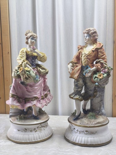 Grande paire statuettes - paire,
