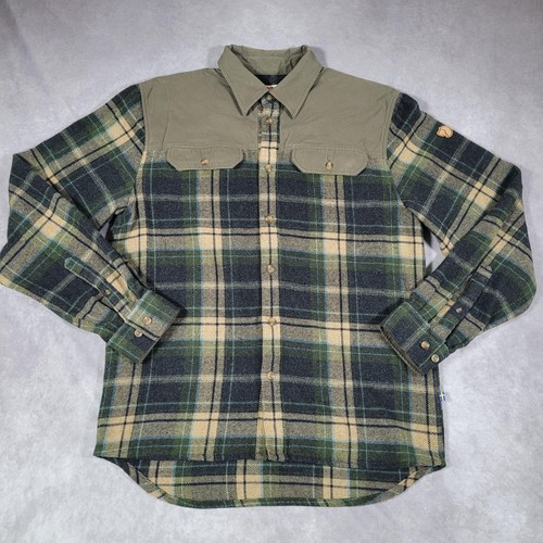 Fjallraven shirt mens - fjallraven, green