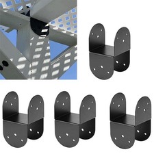 Supports en acier 4x4 poteaux