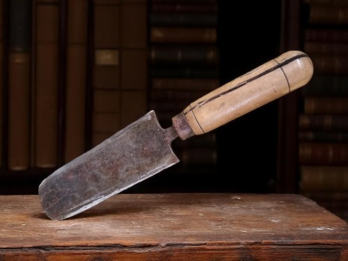 Spatule ancienne gemmeur - ancienne, de