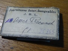 PIECE HORLOGERIE MONTRE RECORD