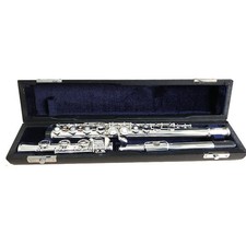 Étui Flûte Haute Qualité 16/17 Trous Léger Cuir PU Portable Bois