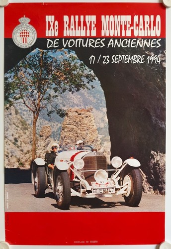 Affiche ixe ralley monte carlo - ixe,