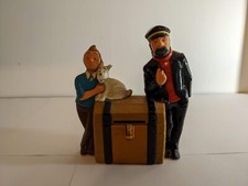 tirelire tintin sparekassen croché cassé