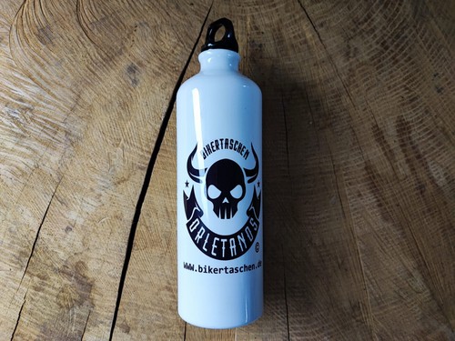 Benzinflasche aluminium 800ml - aluminium,