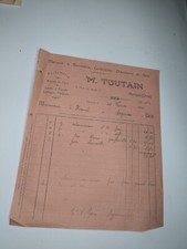 Facture Tissus Confection