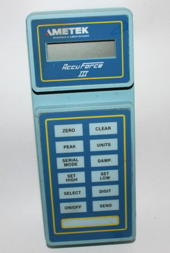 Ametek accuforce iii - ametek, force