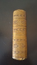 Etui en marqueterie de paille