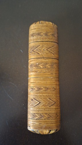 Etui marqueterie paille - marqueterie, de