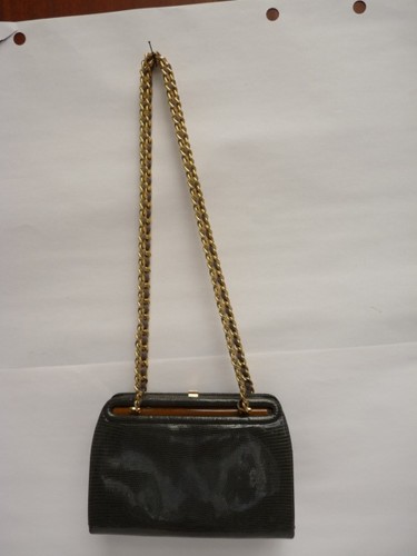 Ancien sac main lézard - main,