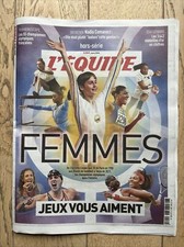 Journal L’Equipe Hors Série Mars 2024 Jeux Olympiques Femmes Athlétisme Perec OM