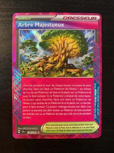 Carte pokémon arbre - carte,
