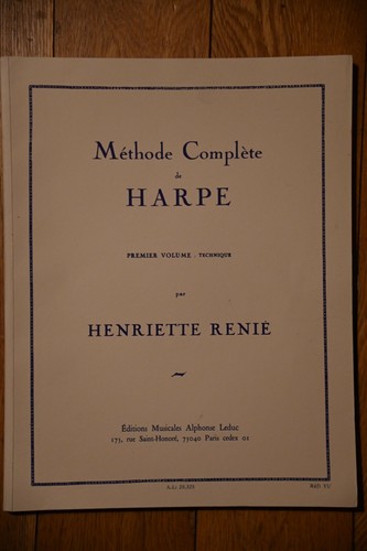 Méthode complète harpe - complète, de