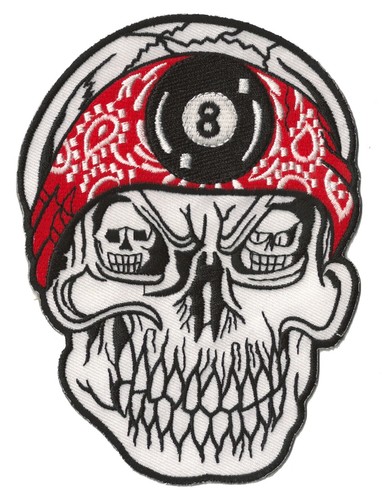 Ecusson biker patch - , brodé