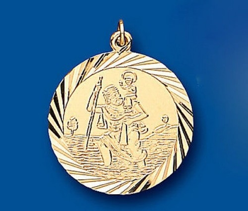 Pendentif saint christophe - saint-christophe, en