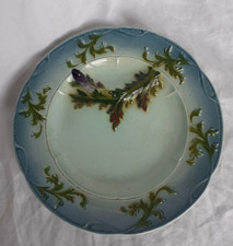 Assiette asperges anciennes - à,