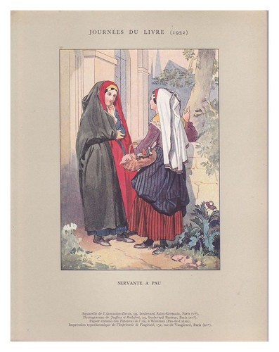 Typogravure costume france - typogravure,