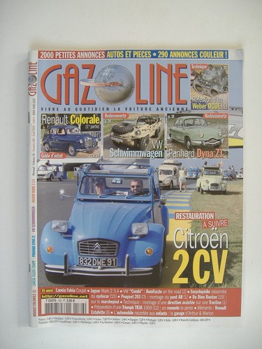 Gazoline 166 renault - n°166,