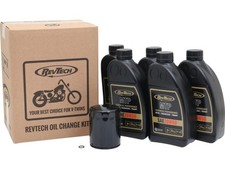 Kit de service d'huile RevTech (5L) Harley M8 modèles >2017 - Filtre Noir