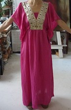 Vogue JinYi magnifique robe orientale marocaine indienne longue TU