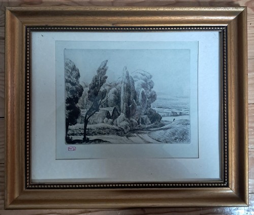 Adolphe beaufrère eau - adolphe, eau-forte