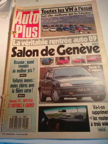 Magazine auto plus ancien - auto,