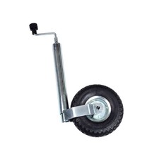 Roue jockey gonflable