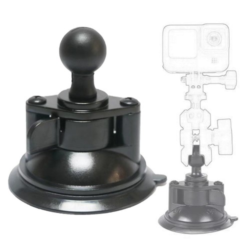 Base ventouse filetée 4 - base, 1/4"